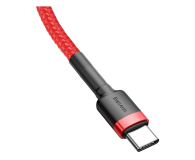 Baseus Kabel USB-C - USB-C PD QC 60W 3A 480Mb/s 1m czerwony - 1502026 - zdjęcie 3